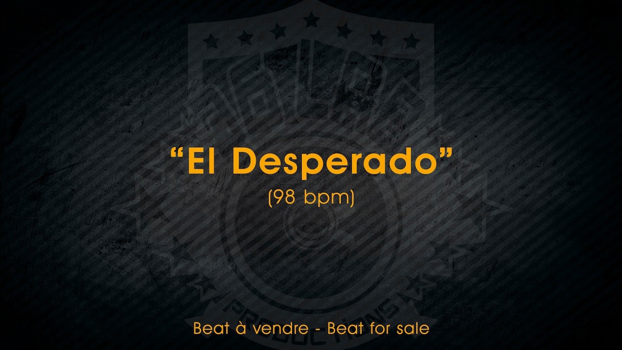 El Desperado - 98 BPM- Instrumental (2026) - BOOM BAP SAMPLE TYPE BEAT