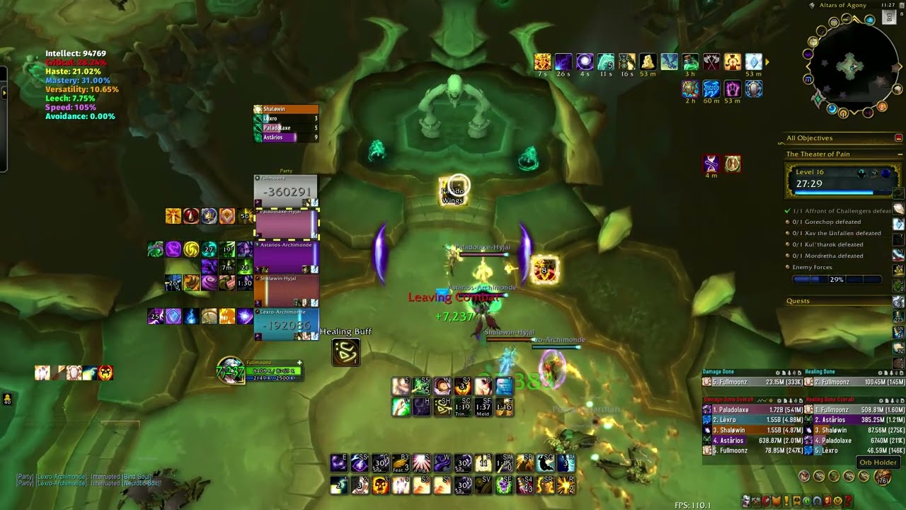 WOW TWW SEASON 2 - DISCIPLINE PRIEST - Theater of Pain - MYTHIC +16