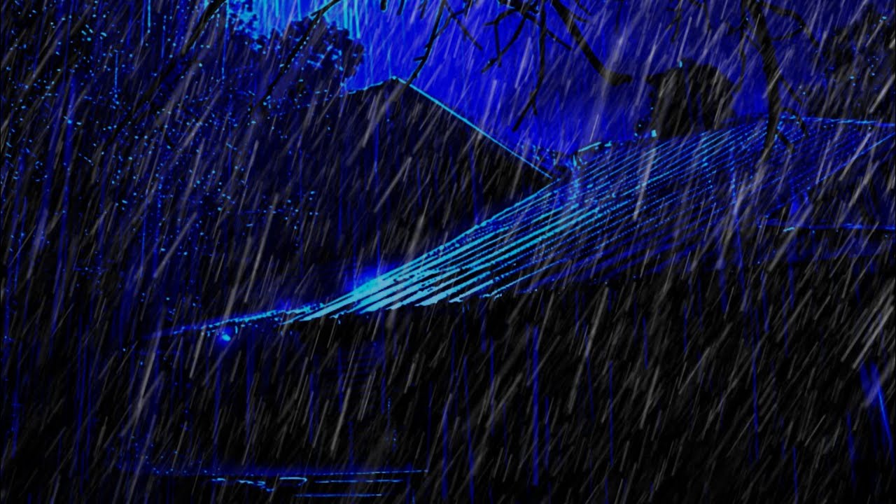 Deep Sleep with Rain and Thunder No Ads Rain Sounds for Sleeping.