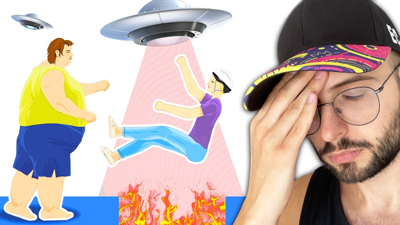 Am fost *RAPIT* de EXTRATERESTRI pe Happy Wheels..