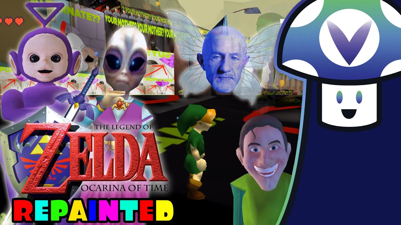 [Vinesauce] Vinny - Zelda: Ocarina of Time REPAINTED + Ocarina of Vinny