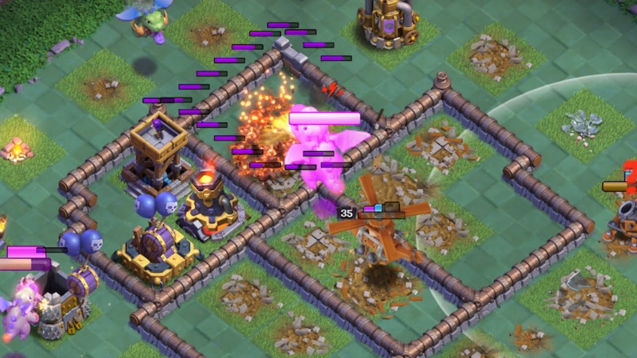 I FOUND A BROKEN BUILDER HALL 10 STRATEGY!
