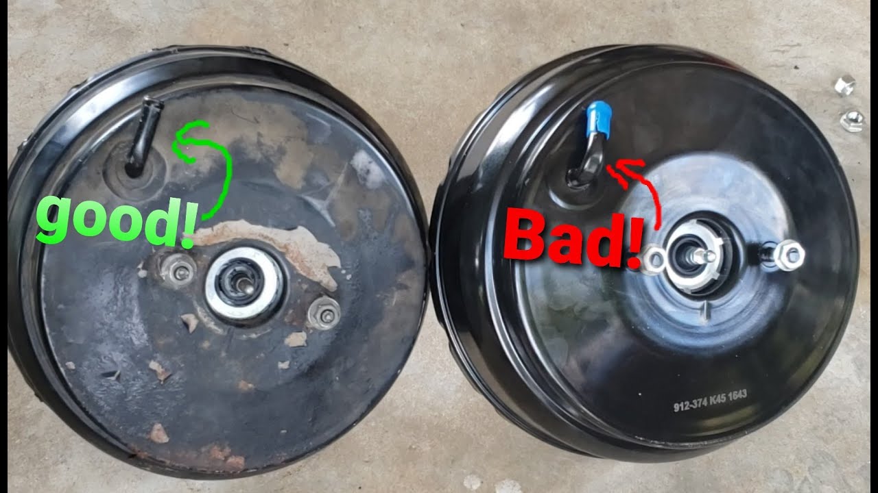 Обзор замены усилителя тормозов Nissan Pathfinder 1998 года Amazon/PartsFlow Power Brake Booster ...