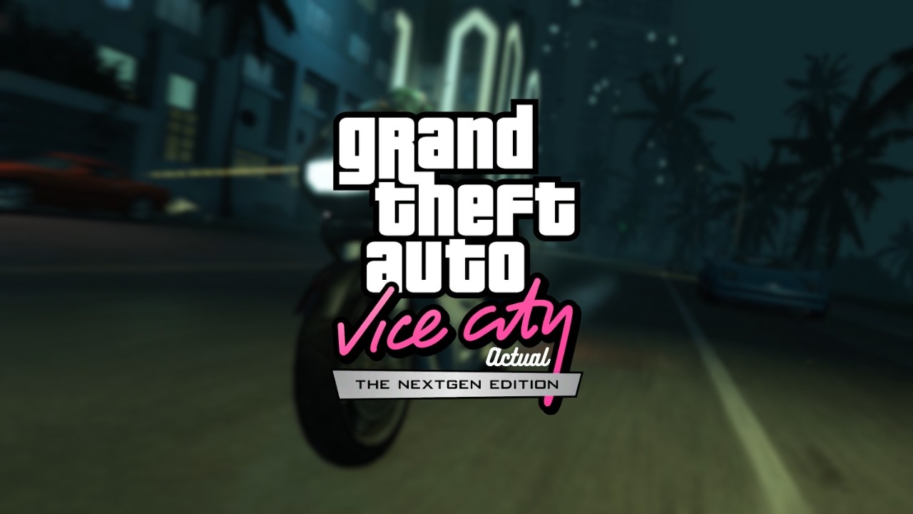 GTA Vice City: The Actual NextGen Edition Project Showcase #36 (v7.1 WIP Showcase #6)