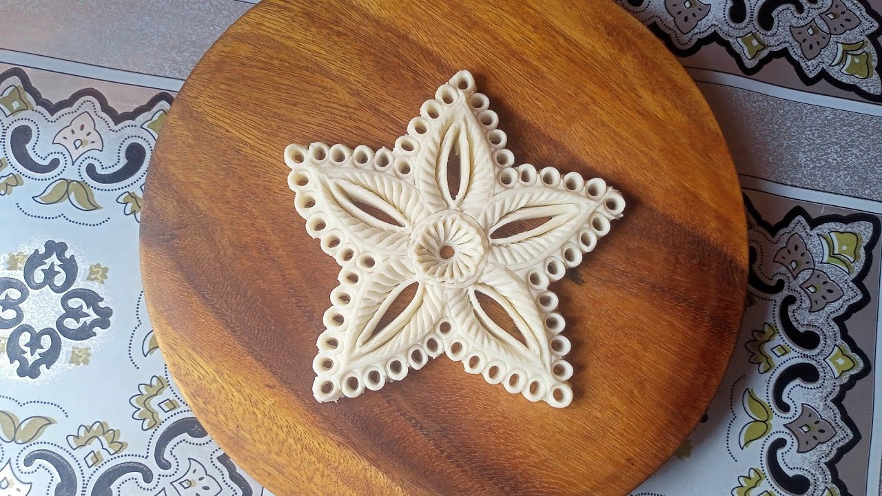 Nokshi Pitha Design Easy | Full Pitha Design | Khadija Cooking House