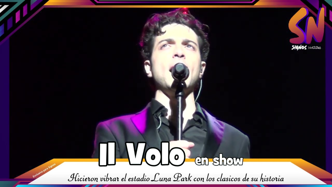 Show de #IlVolo en #BuenosAires (parte 01)