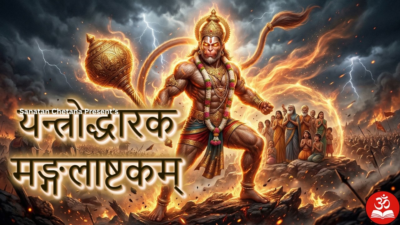 यन्त्रोद्धारकमङ्गलाष्टकम् - हनुमान जी के गुप्त यंत्र की महाशक्ति | Yantroddharaka Mangalashtakam