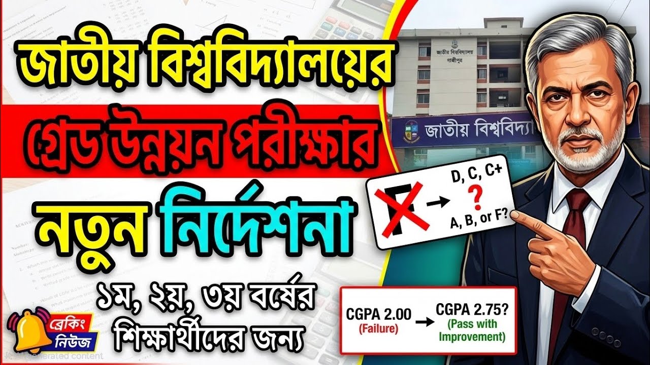National University Grade Improvement Exam New Rules 2026 | NU Improvement Exam New Rules