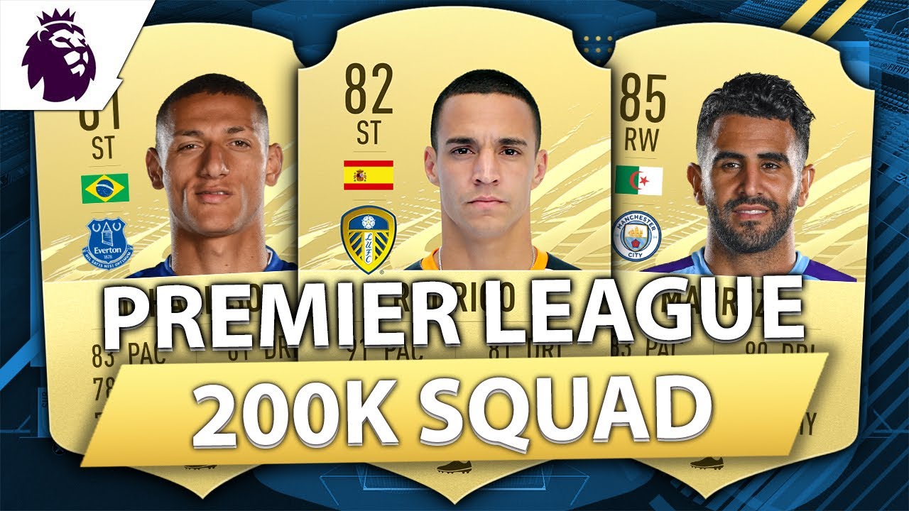 OVERPOWERED 200K PREMIER LEAGUE SQUAD BUILDER! FIFA 21
