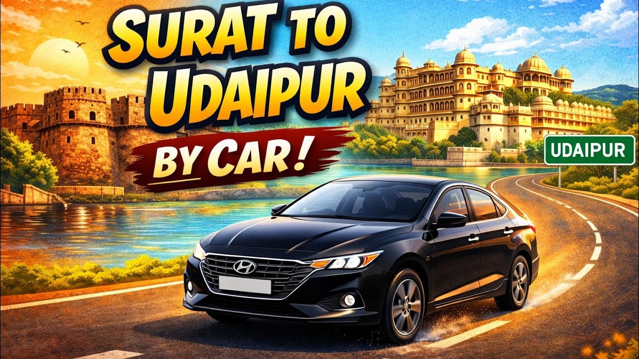 Surat to Udaipur Road Trip 🚗 | Verna Turbo Gave UNBELIEVABLE Mileage 😱| VOLG - 1 |