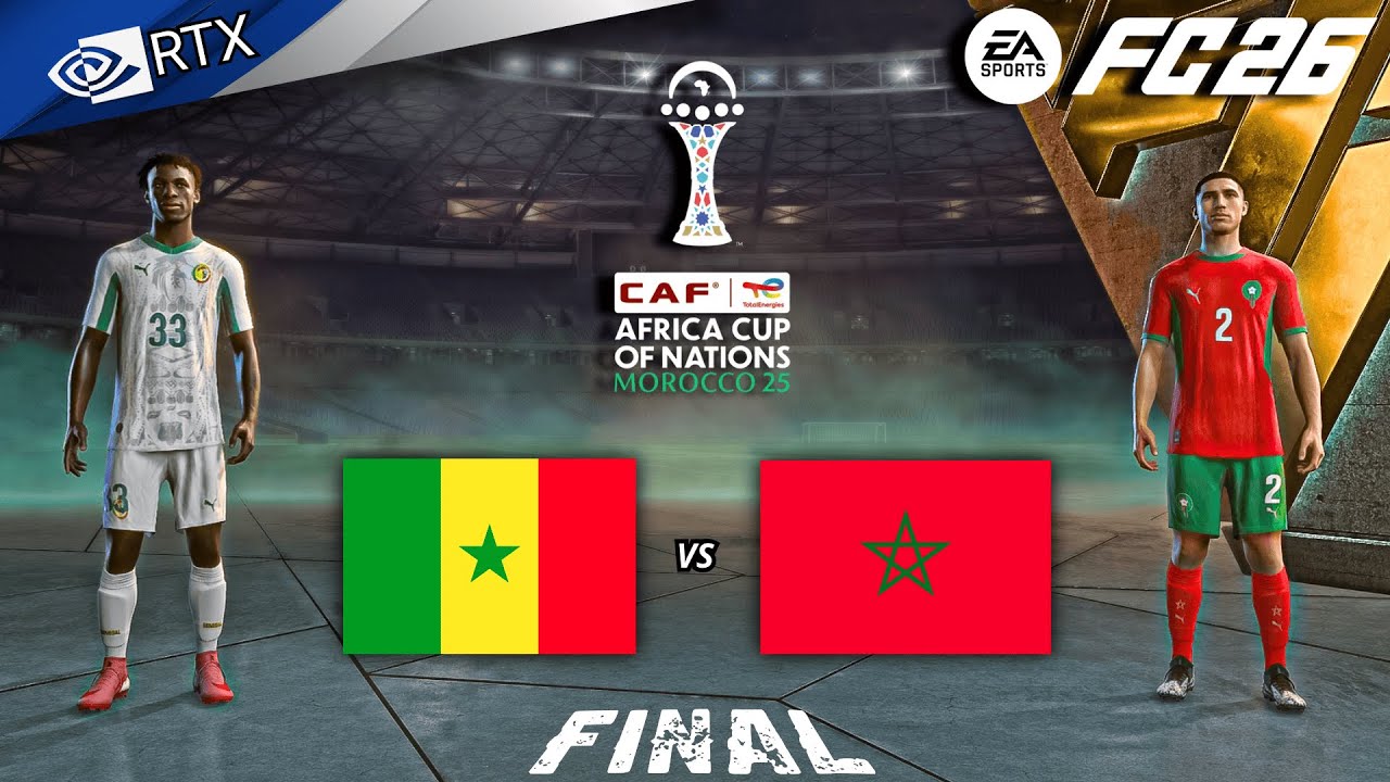 FC 26 - Senegal vs Morocco Ft. Hakimi, Mane | AFCON-2025 Final | PC™ [4K60]