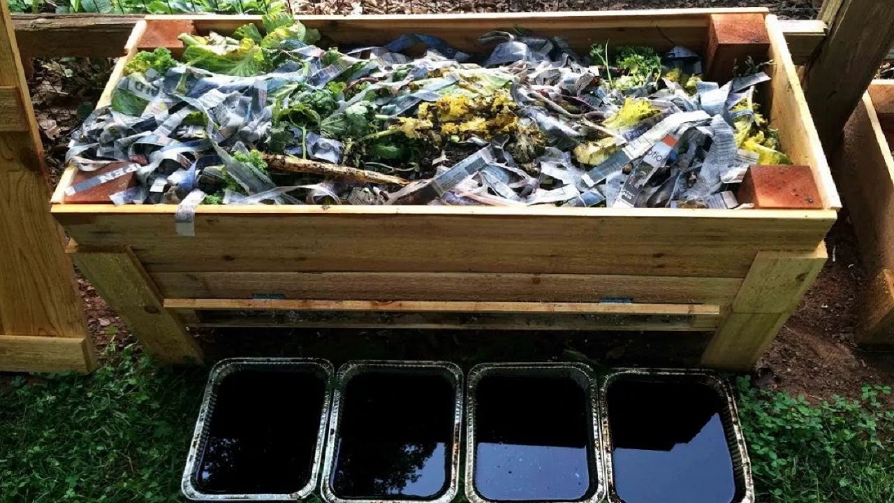 🌹 El buen USO de LOS LIXIVIADOS en la HUERTA casera / Compost casero 💫