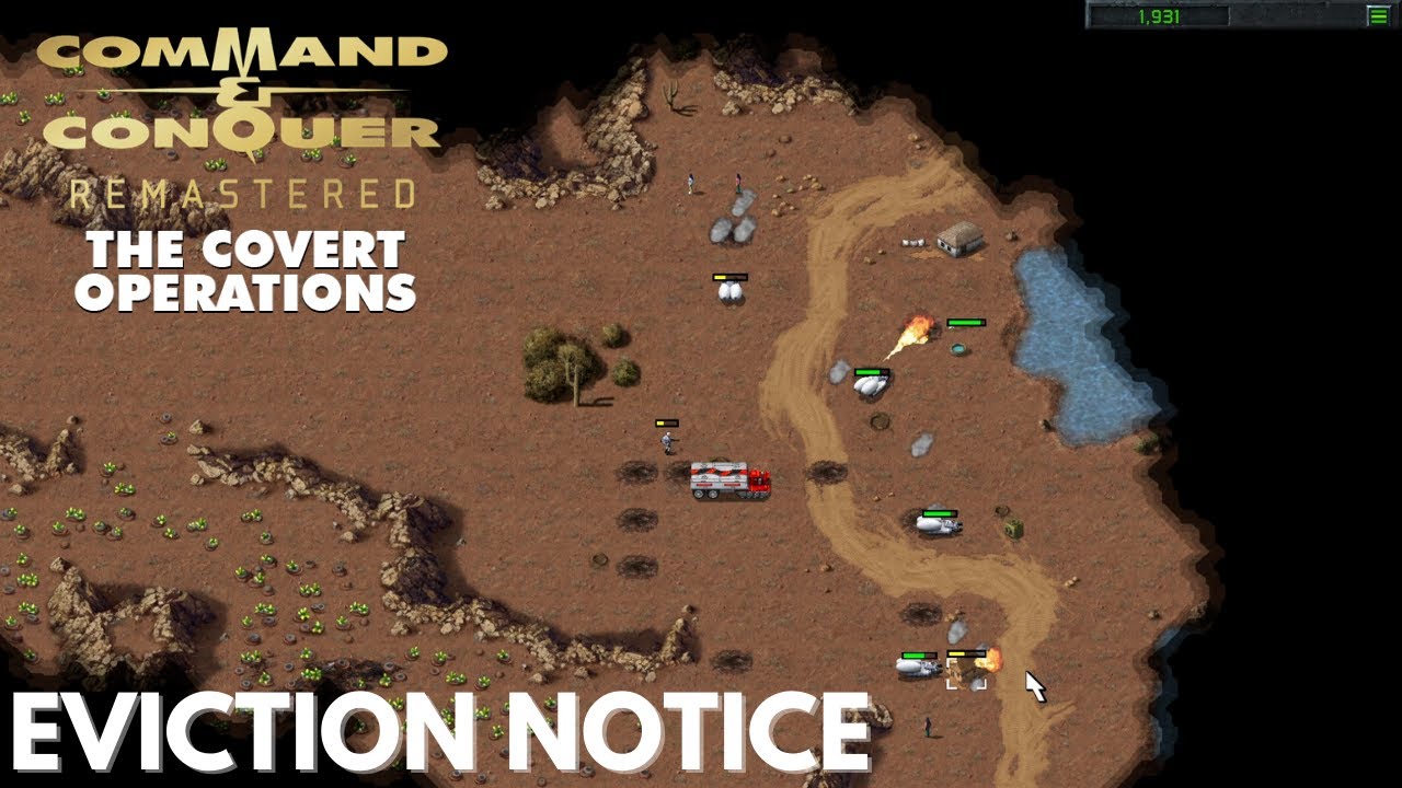 Command & Conquer Remastered - Covert Operations - EVICTION NOTICE (Hard)