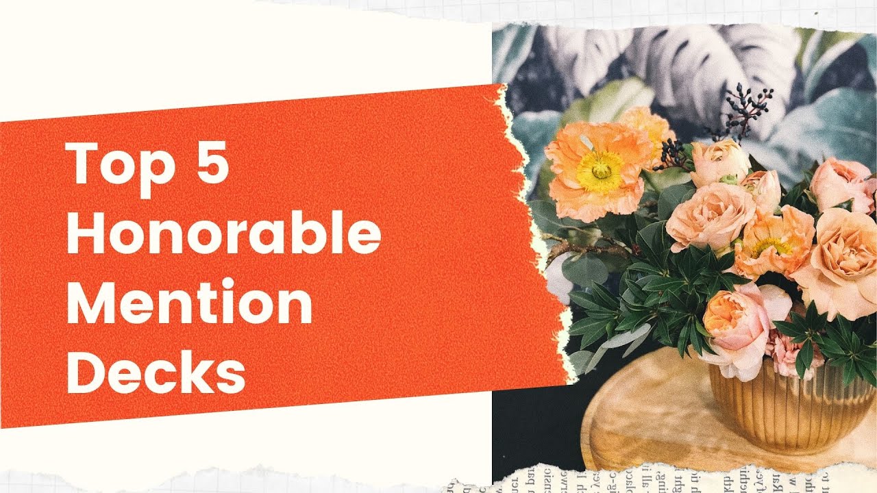Top 5 Tarot Decks - Honorable Mentions