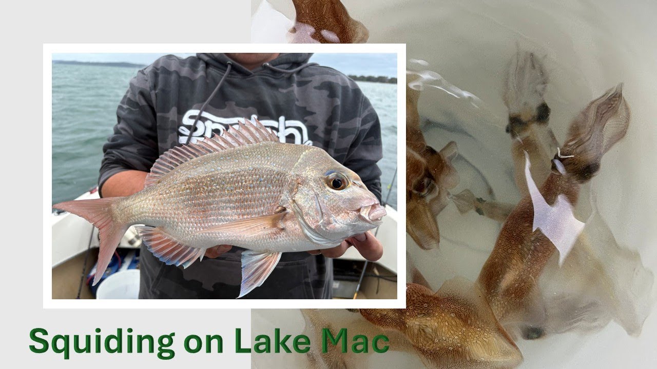 Searching for Squid on a stormy Lake Mac