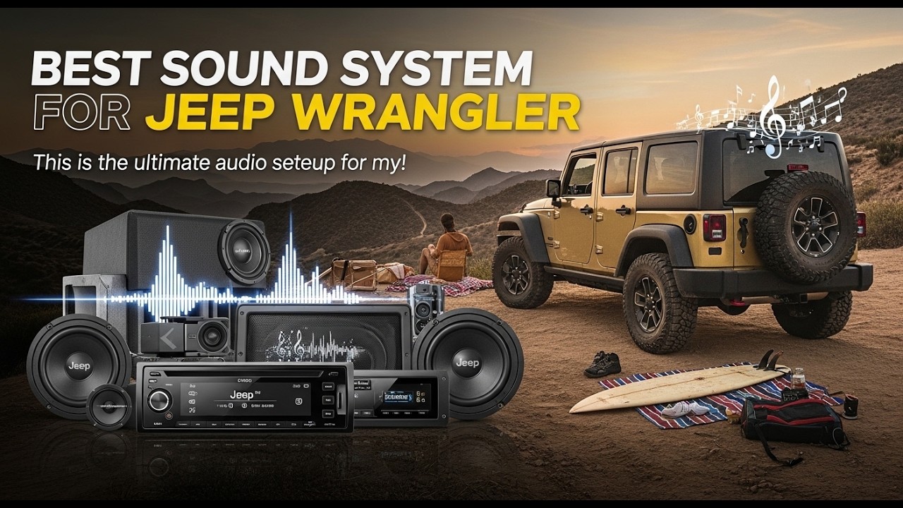 ТОП-5 лучших аудиосистем для Jeep Wrangler 2026 | Аудиосистема для Jeep Wrangler, которая сотряса...