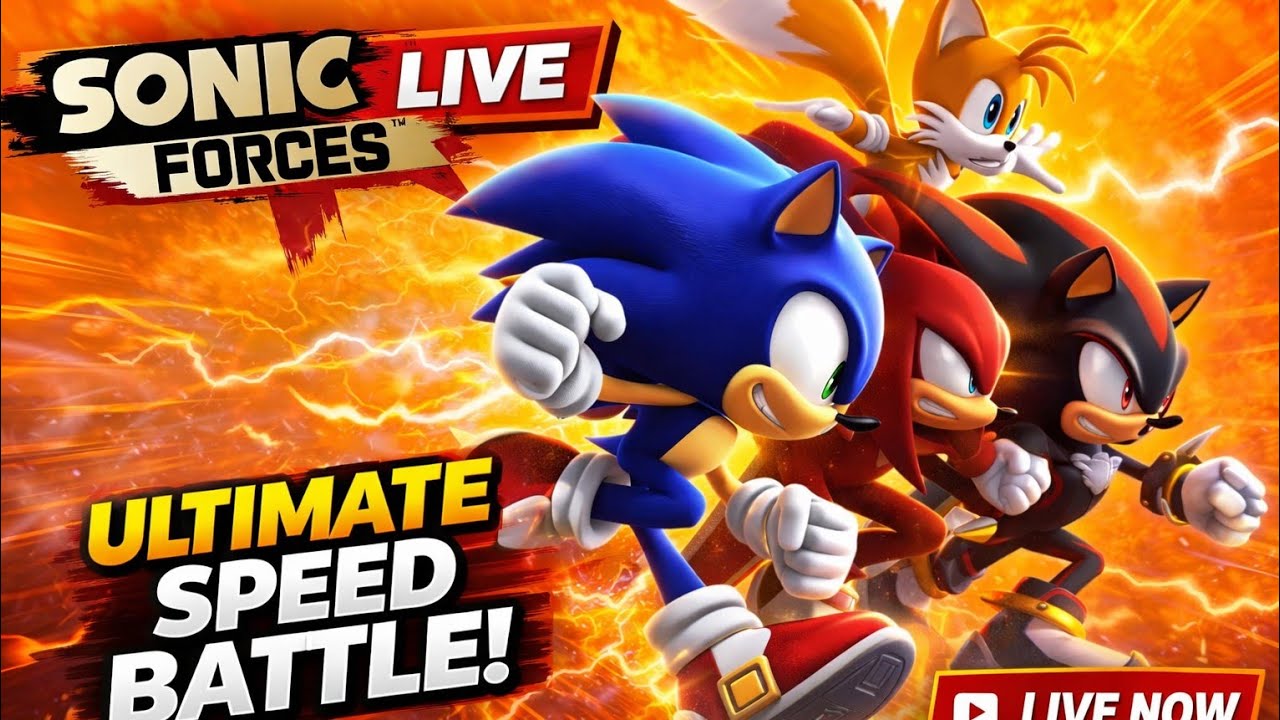 Sonic Forces Live Stream ⚡ Epic Boss Fight Today!
