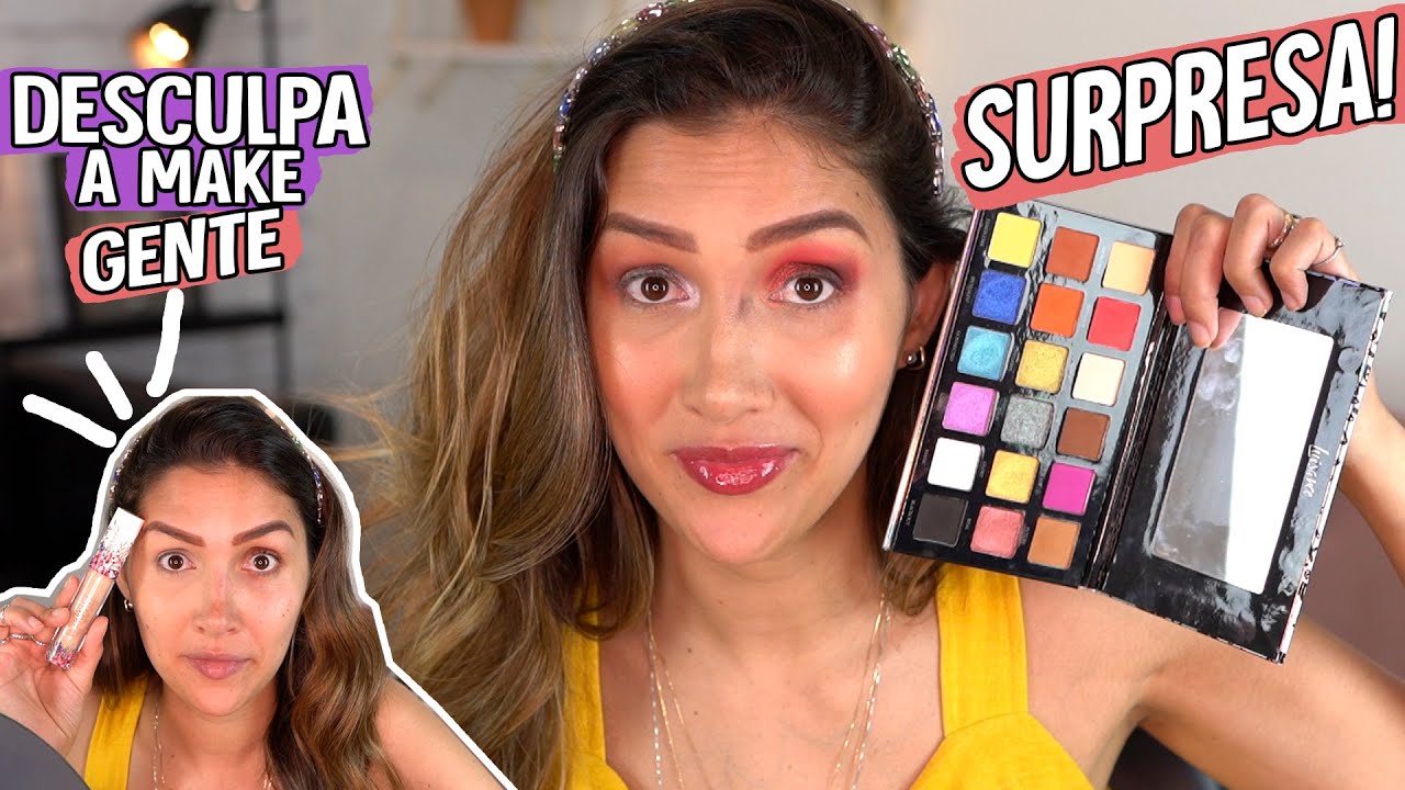 TESTANDO MAKES | NOVA PALETA que PROMETE nesse ANO!! de GUERLAIN à LUISANCE