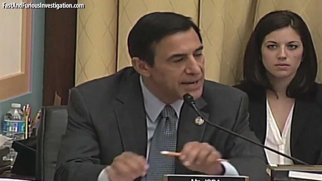 Issa to AG Holder: Who Is Responsible for Operation Fast & Furious?