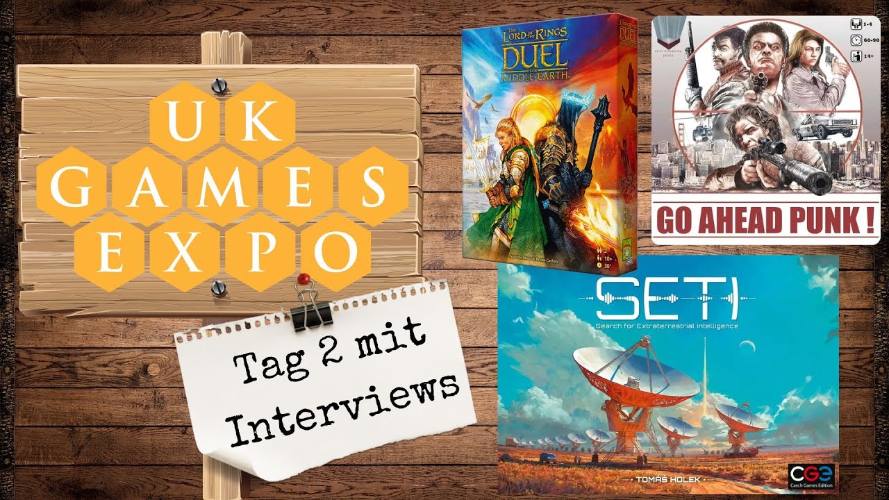 UK Games Expo Tag 2 mit Interviews