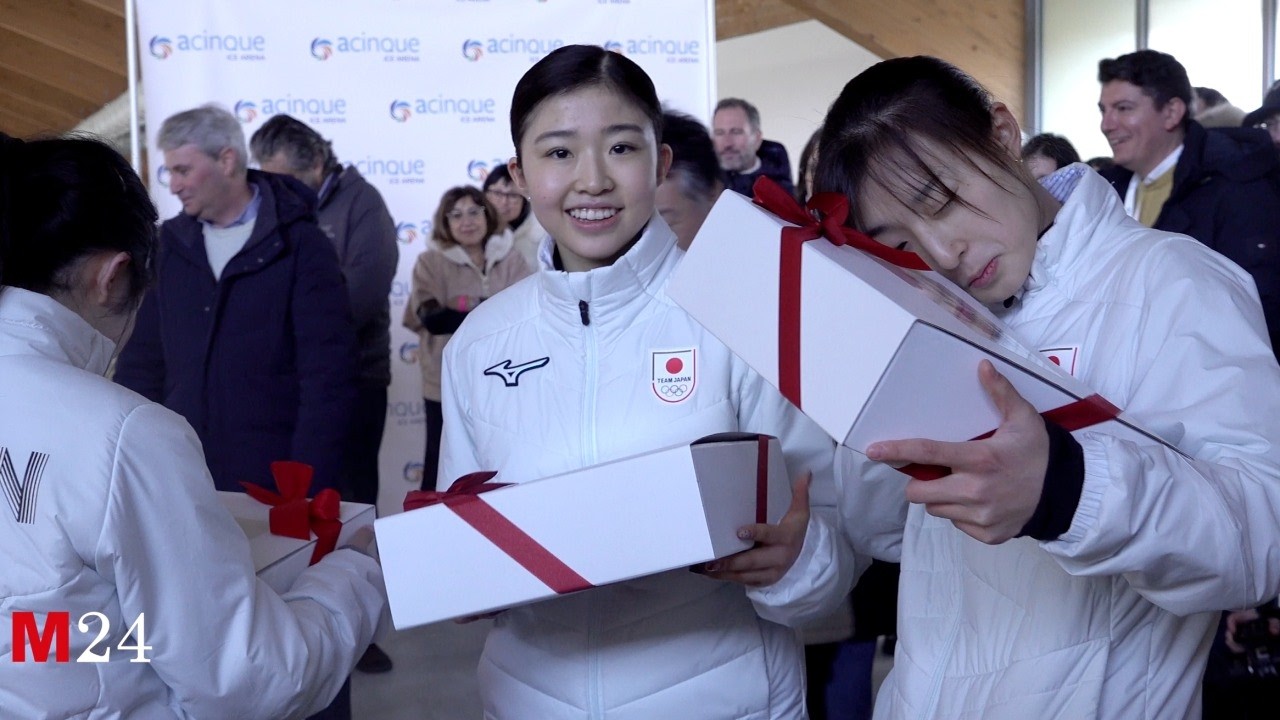Olimpiadi, pattinaggio: il Giappone si allena a Varese