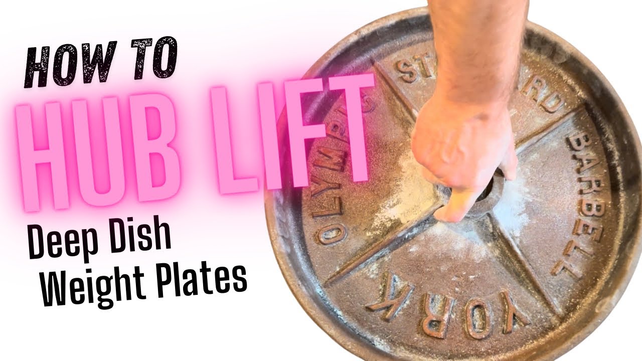 How to Hub Lift a Deep Dish Weight Plate | York Deep Dish!