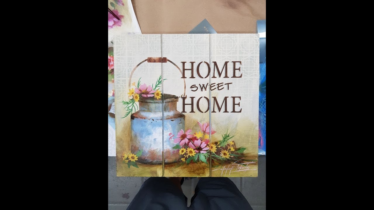 Stencil Opa | Home Sweet Home | Mayumi Takushi
