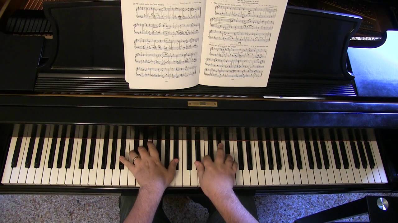 BACH CHORALE (BWV 299): Dir, dir, Jehovah, will ich singen