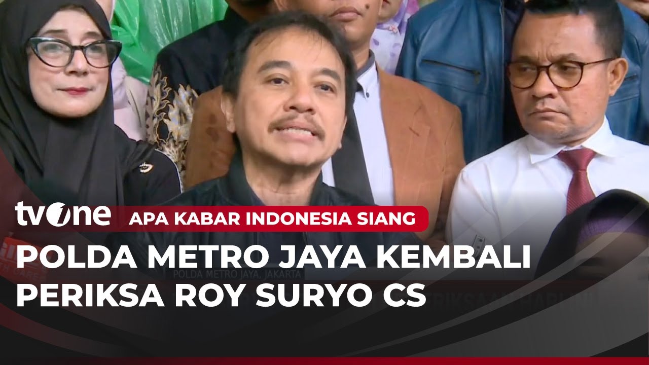 Roy Suryo CS Jalani Pemeriksaan Hari Ini | AKIS tvOne