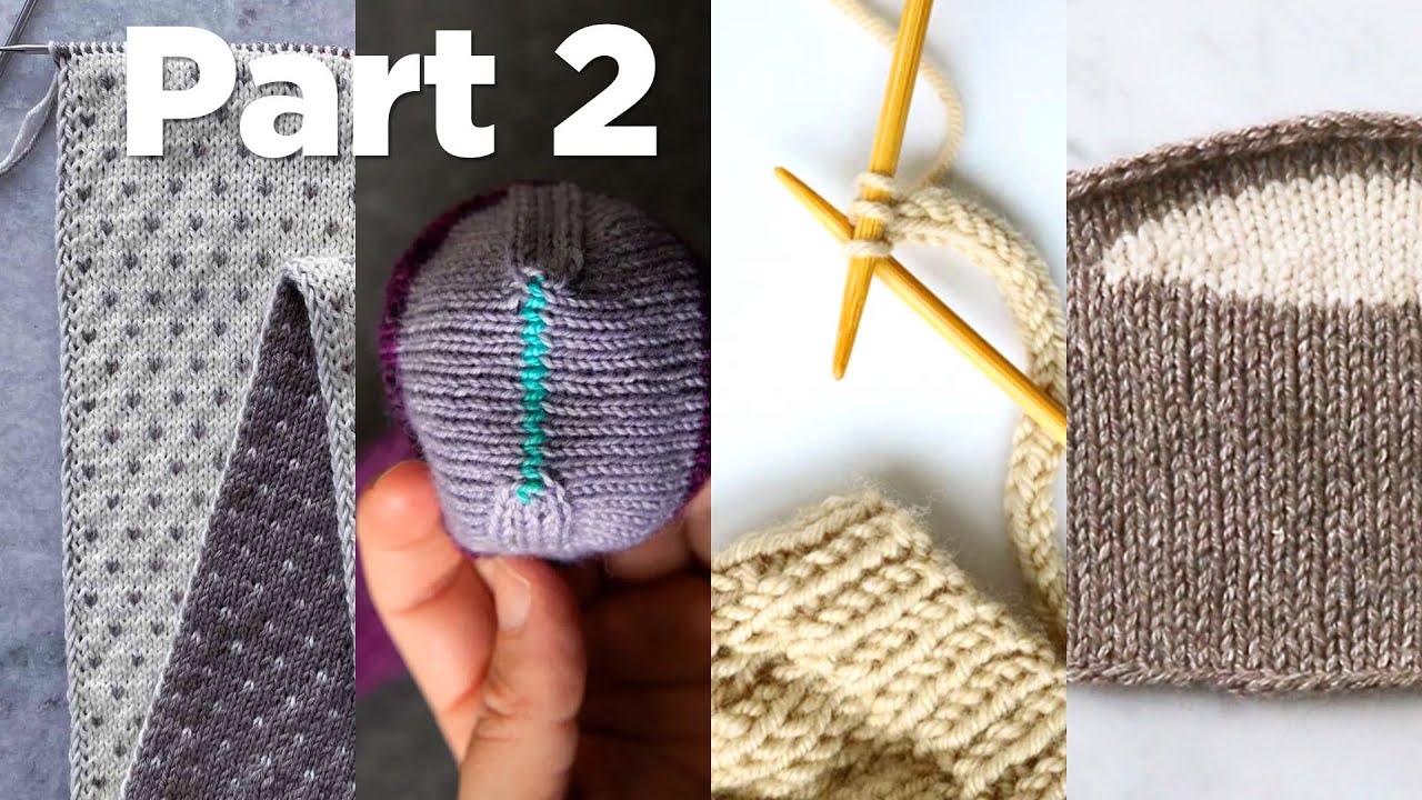 6 More Advanced Knitting Techniques To Try Next