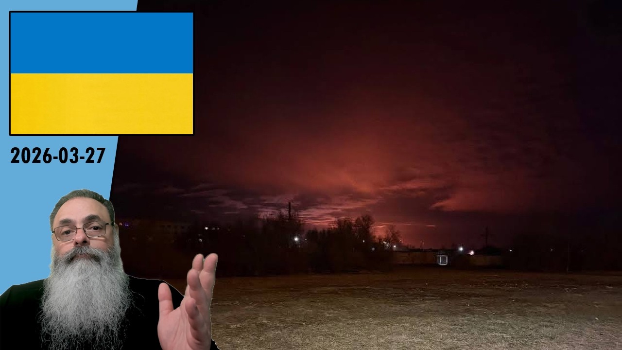#Ucr&acirc;nia 2026-03-27: UCR&Acirc;NIA ATINGE NOVAMENTE UST-LUGA e outros PONTOS de LENINGRADO na R&Uacute;SSIA