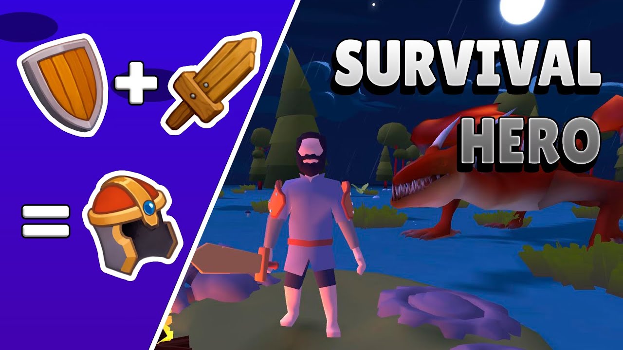 Survival Hero: Merge RPG Gameplay | Merge Your Equipment!