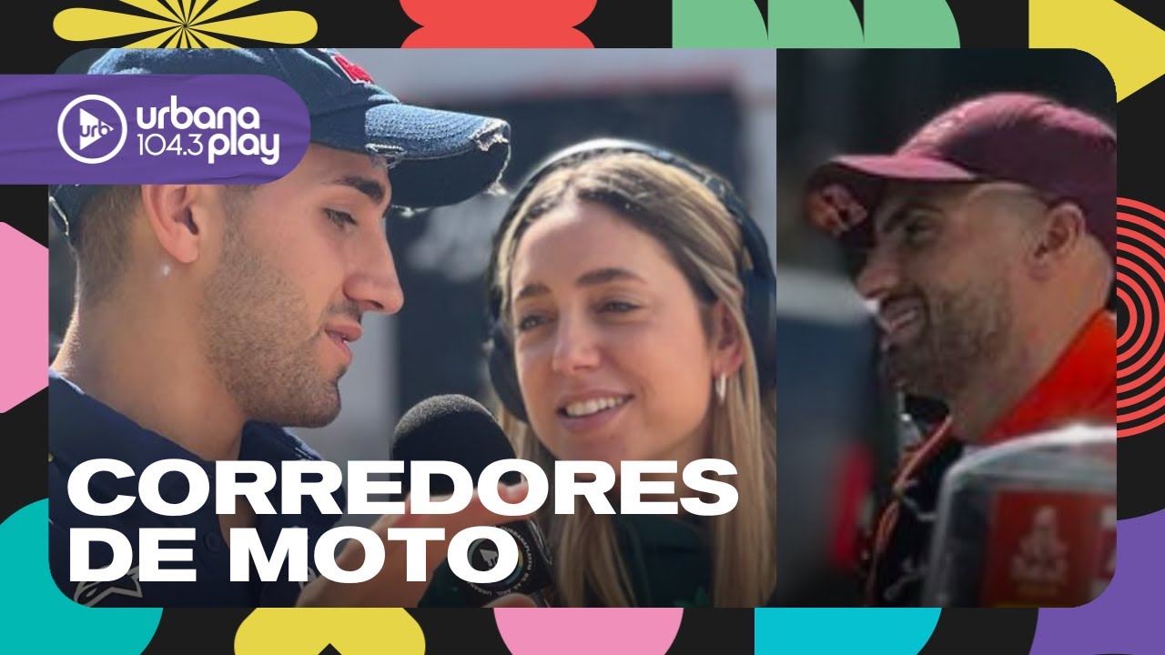 Kevin y Luciano Benavidez, corredores de Dakar, suben a Sofi Martínez a su moto #Perros2024