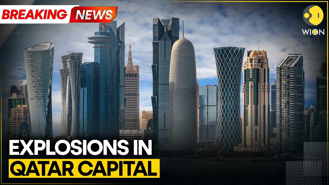 Iran-US War: Explosions Rock Doha After Key Areas Evacuated In Qatar Capital | WION Breaking