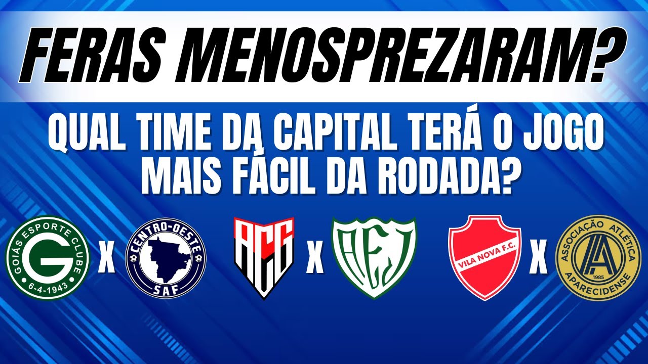 Feras apontam maior favorito da quarta rodada do Goianão: “disparado”