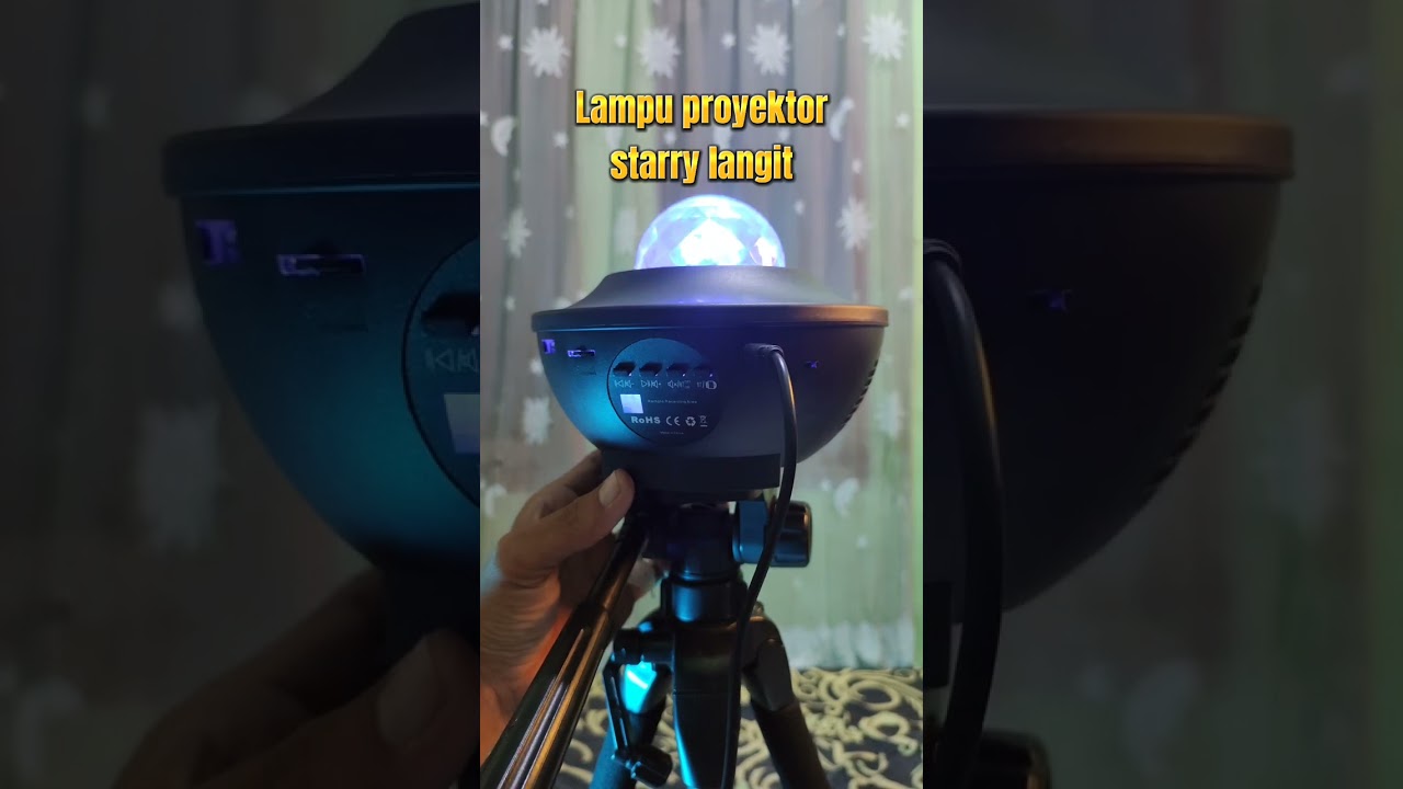 Lampu proyektor starry langit keren #lampu #proyektor
