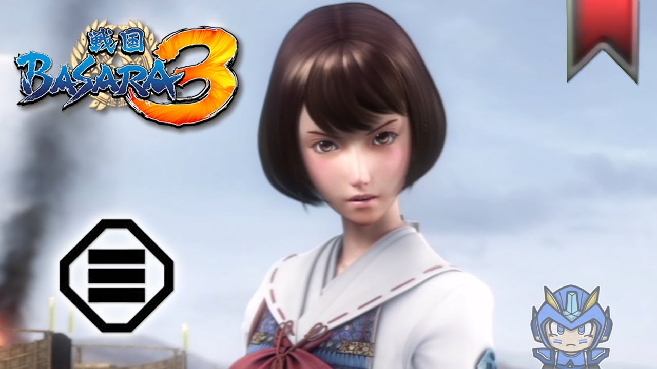 Sengoku BASARA 3 - Tsuruhime Red Path Playthrough [PS3]