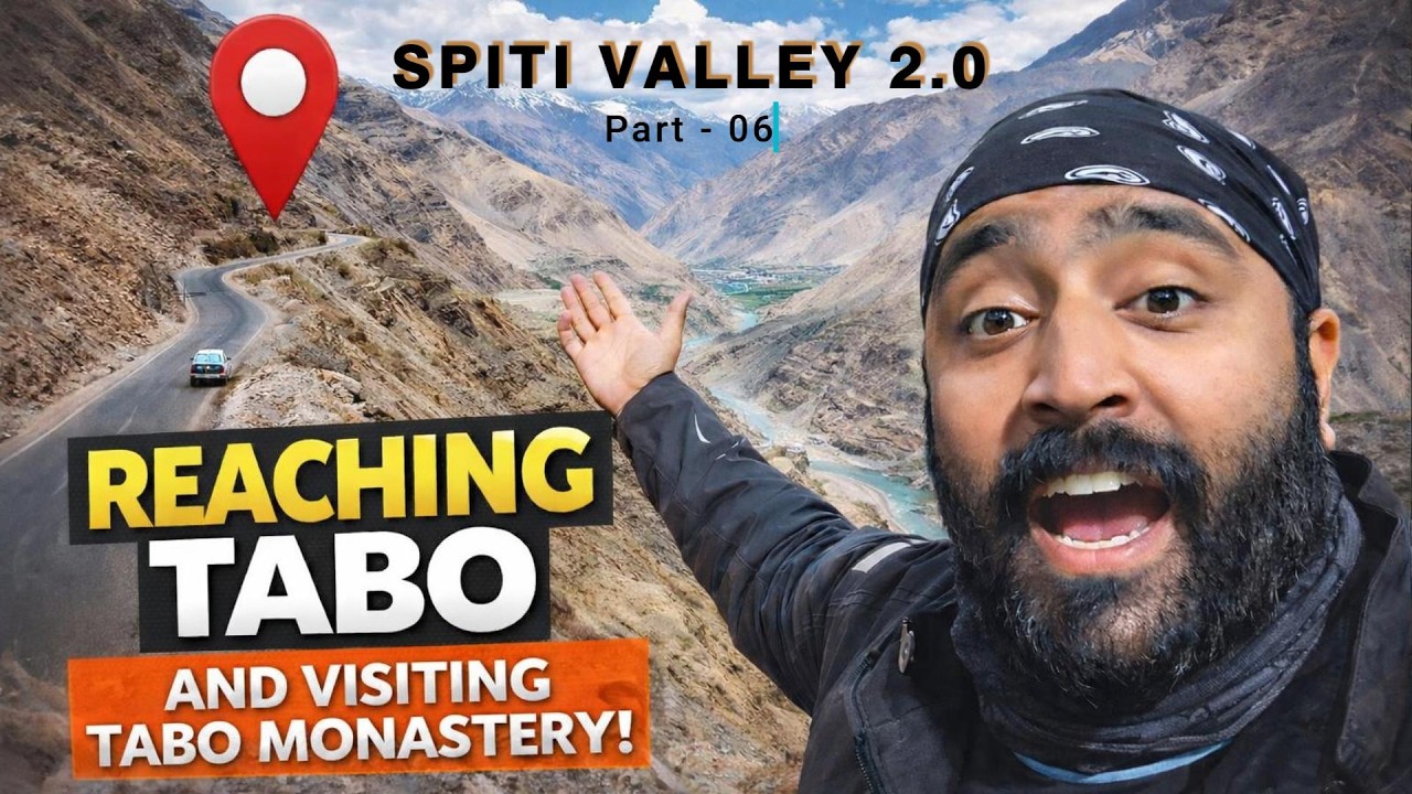 TABO pahunchne mei  ho gye late | SPITI 2.0 |Vlog-6