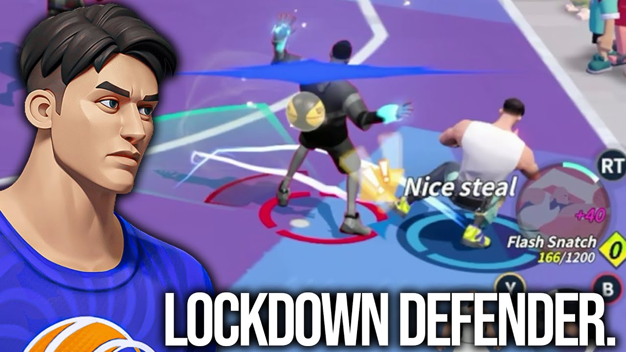 Fu Zhi is a LOCKDOWN DEFENDER on Dunk City Dynasty... Get Easy Steals