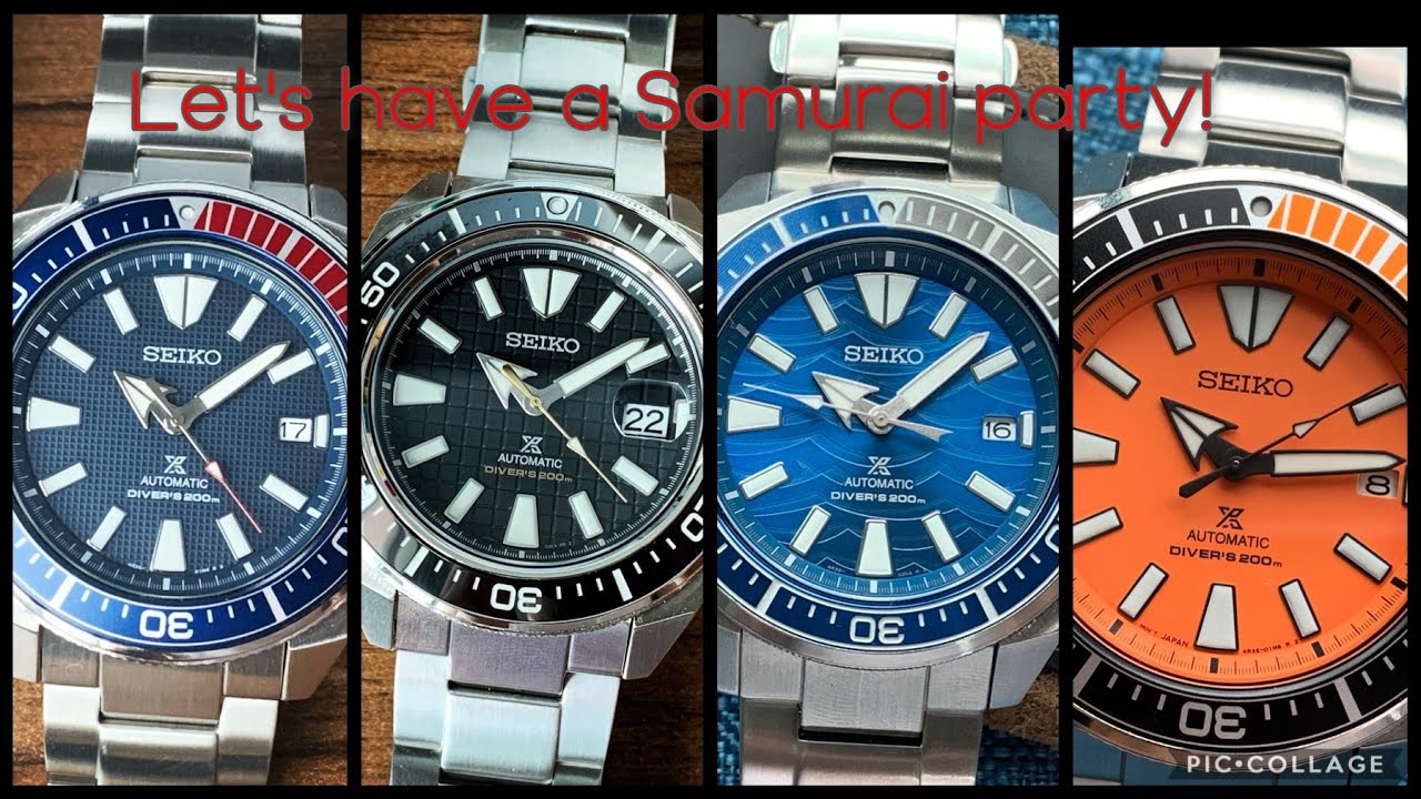 Seiko Samurai - there's one for every Seiko fan! SRPB53 vs SRPD23 vs SRPC07 vs SRPE35