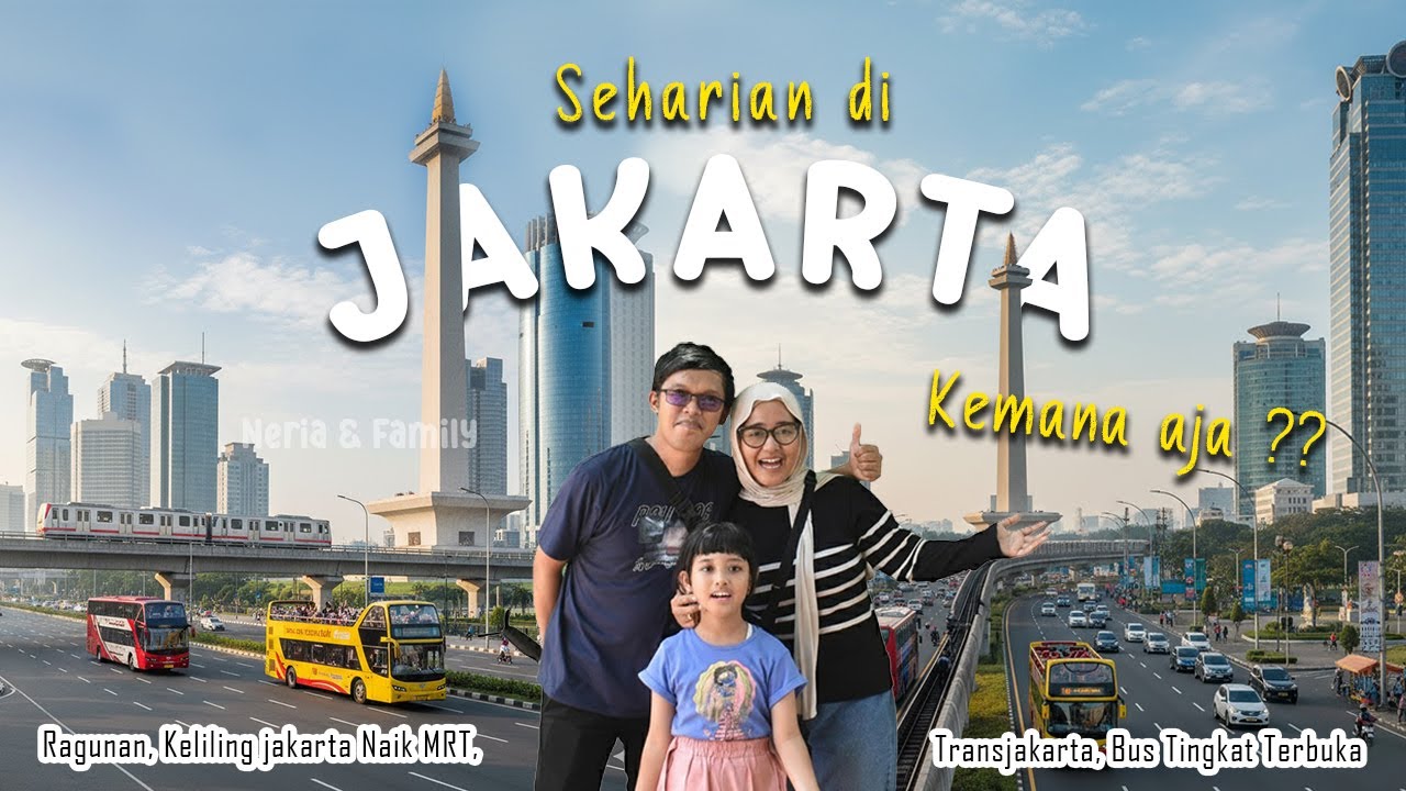 Jalan-Jalan Hemat 1 hari ke Jakarta Kemana Aja? Naik MRT, Ragunan, Bis Tingkat Tour On Top