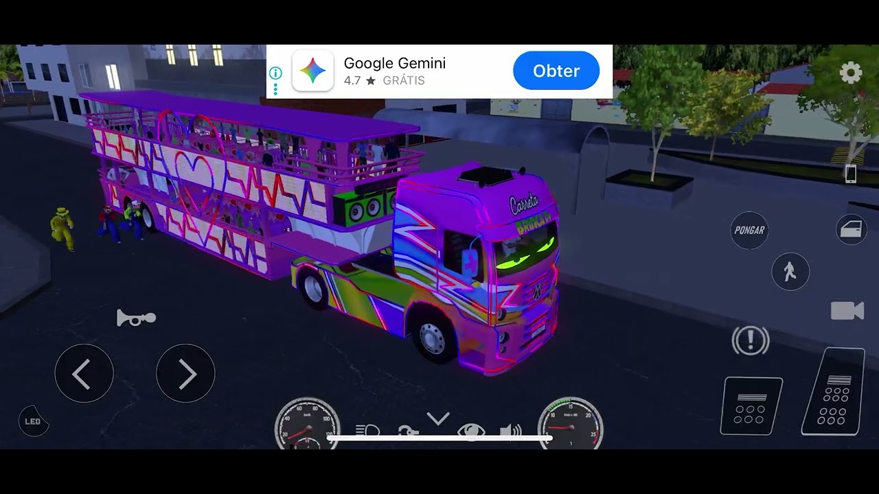 Carreta brinca de + com a carreta coração 