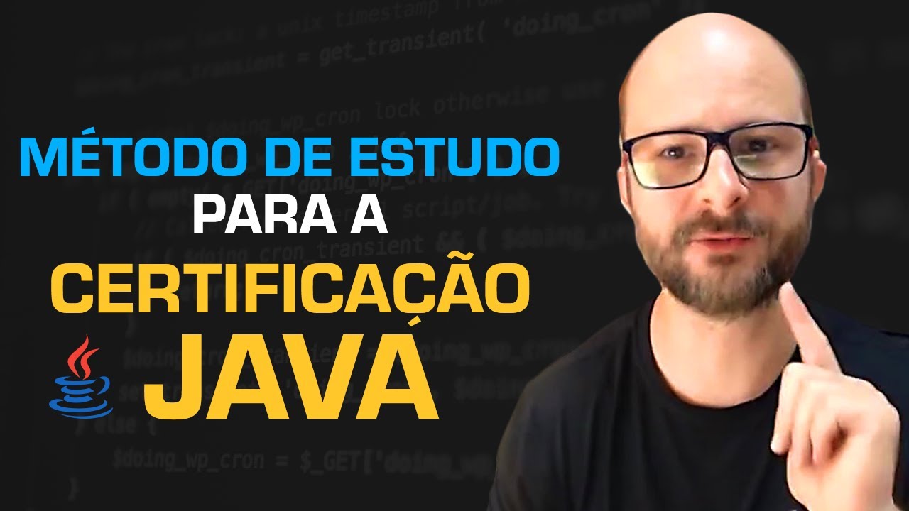 Como estudar para tirar a certifica&ccedil;&atilde;o Java?