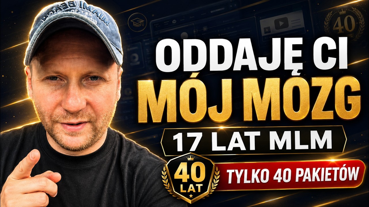 40 lat życia, 17 lat MLM, oto czego się nauczyłem&hellip;