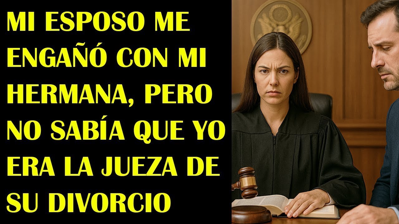 Mi Esposo Me Engañó Con Mi Hermana, Pero No Sabía Que Yo Era La Jueza De Su Divorcio