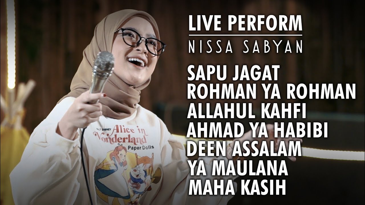 PLAYLIST KOMPILASI NISSA SABYAN (Live Intimate Acoustic) KUMPULAN LAGU NISSA SABYAN