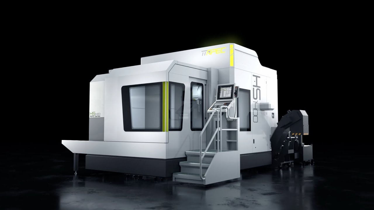 全虹製片｜亞太菁英 TTAPEC 5軸臥式加工中心 HS1400 Series