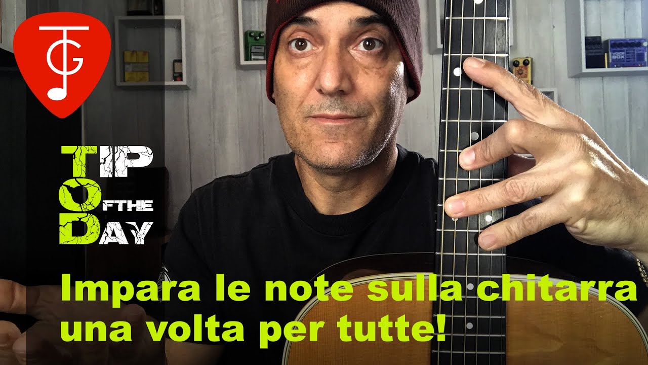 Conosci le note sul manico della chitarra? Ecco come impararle in modo facile e veloce.