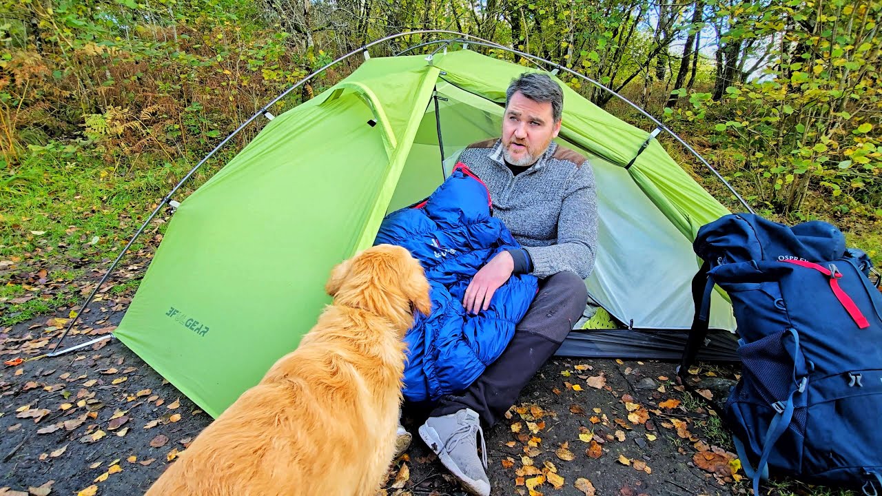 Wild Camping With A Taste Of STORM ASHLEY | BAD WEATHER CAMPING