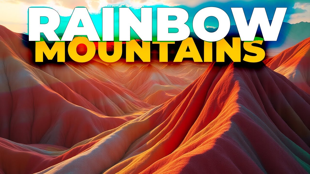 The Magic Behind China’s Stunning Rainbow Mountains | A Real-Life Fantasy Landscape | Urban Wonders